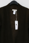 SWAYING/KNIT seamless mohair suit SW212SZ68 brown PS16